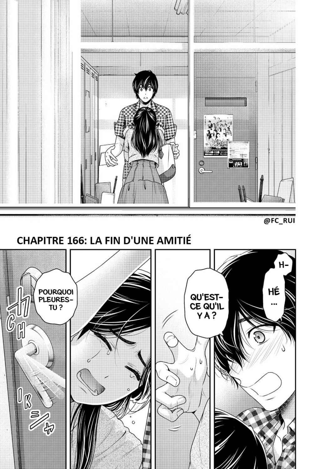 Domestic Na Kanojo: Chapter 166 - Page 1